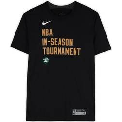 Fanatics Authentic Boston Team-Issued Black Short Sleeve Shirt from NBA Season 2023-24