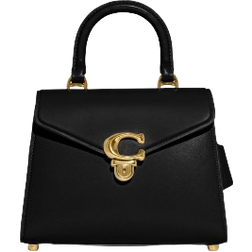 Coach Sammy Top Handle Bag - Brass/Black