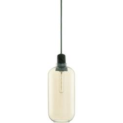 Normann Copenhagen Amp Large EU Gold/Green Pendant Lamp 12cm