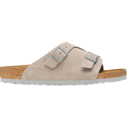 Birkenstock Zürich Suede Leather - Stone Coin