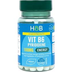 Holland & Barrett High Strength Vitamin B6 100mg 120 pcs