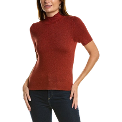 St John Ribbed Top - Red