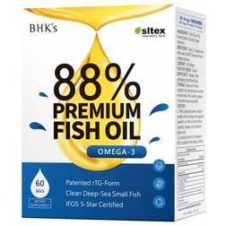 BHK's 88% Omega-3 Premium Fish Oil