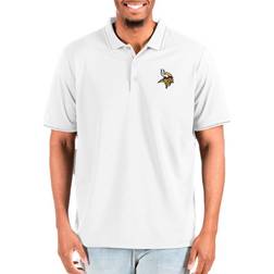 Antigua Minnesota Vikings White Big and Tall Affluent Polo