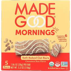 Made Good Mornings Soft Baked Oat Bars 5 pcs