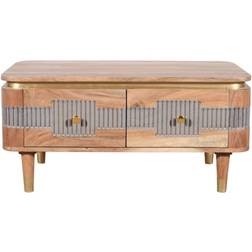 Wilton Natural/Grey Coffee Table 50x85cm