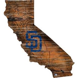 Fan Creations San Diego Padres 12'' Road Map State Cutout Sign
