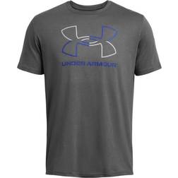 Under Armour Men's Foundation Short Sleeve T-shirt - Castlerock/Royal