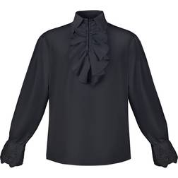 RYWOLT Middle Ages Long Sleeve Ruffle Shirt