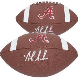 Fanatics Authentic Nick Saban Alabama Crimson Tide Autographed Nike Replica Football