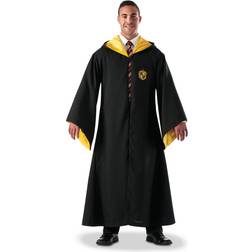 Rubies Luxury Replica Hufflepuff Wizard Robe for Adults