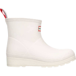 Hunter Play Borg-lined Short Boots - White