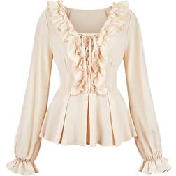 RYWOLT Renaissance Ruffled Shirt