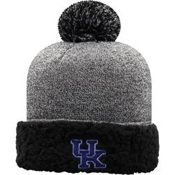 Top of the World NCAA Kentucky Wildcats Mens Black Sherpa Lined Cuffed Knit, Black