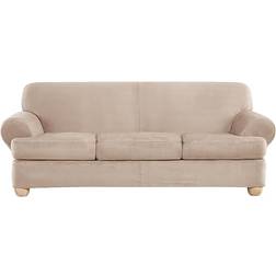 Sure Fit Ultimate Stretch Loose Sofa Cover Beige (243.8x188cm)