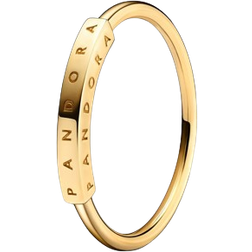 Pandora Signature ID Ring - Gold