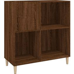 vidaXL Engineered Wood Brown Oak Storage Cabinet 84.5x89cm