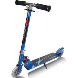 Costway Kids Aluminum Folding Stunt Scooter with LED Wheels