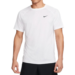 Nike Men's Ready Dri-FIT Short Sleeve Fitness Top - White/Black