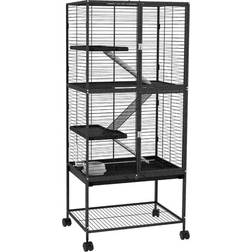 Pawhut Ferret Rolling Small Animal Cage 136cm