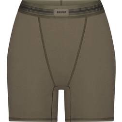 SKIMS Cotton Rib Boxer - Army Multi