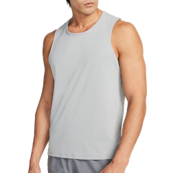 Nike Men's Miler Dri-Fit Running Tank Top - Grey Fog/Particle Grey/Heather