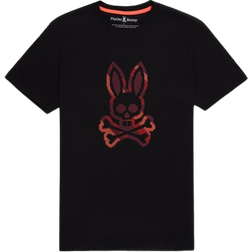 Psycho Bunny Mens Apple Valley Graphic Tee - Black