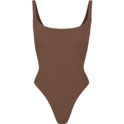 SKIMS Square Neck Bodysuit - Jasper