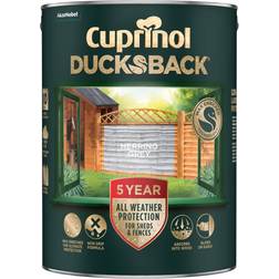 Cuprinol 5 Year Ducksback Wood Paint Herring Grey 5L