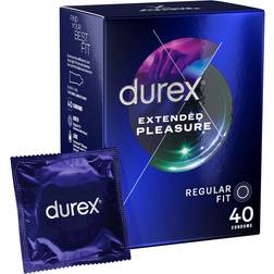 Durex Extended Pleasure Condoms 40-pack