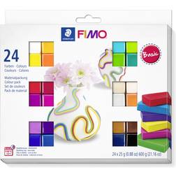 Staedtler FIMO Soft Modelling Clay Basic Colours 24 Pack