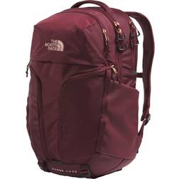 The North Face Women’s Surge Luxe Backpack - Alpine Plum/Burnt Coral Metallic