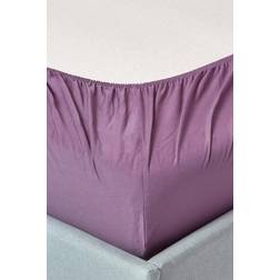 Homescapes Egyptian Cotton Bed Sheet Purple (190x90cm)