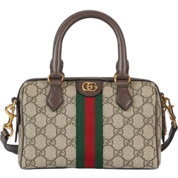 Gucci Ophidia GG Mini Top Handle Bag - Beige