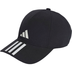 adidas 3-stripes Aeroready Baseball Cap - Black/White