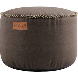 SACKit Canvas Pouf Brown Pouffe 35cm