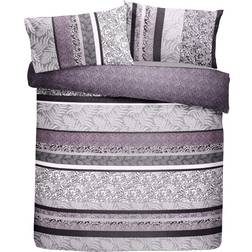 Dreams & Drapes Hanworth Duvet Cover Purple (260x220cm)