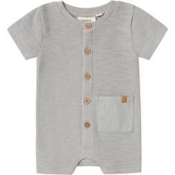 Lil'Atelier Honjo Loose Fit Playsuit - Limestone (13230728)