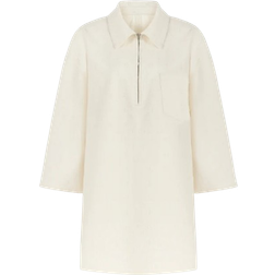 Nocturne Oversize Denim Dress - Off-White