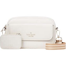 Kate Spade Rosie Pebbled Leather Flap Camera Bag - Parchment Multi