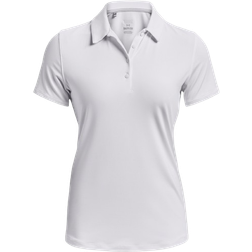 Under Armour Women's Playoff Polo Shirt - White/Halo Gray