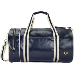 Fred Perry Classic Barrel Bag - Carbon Blue/Ecru