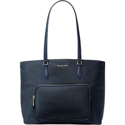 Michael Kors Cara Large Nylon Tote Bag - Navy