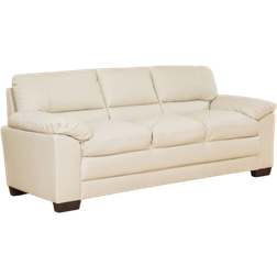 Artemis Home Genoa Cream Sofa 214cm 3 Seater