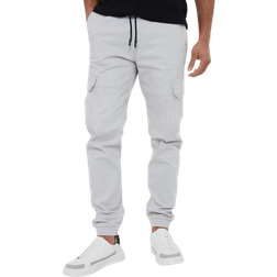 Threadbare Belfast Cargo Trousers - Off White