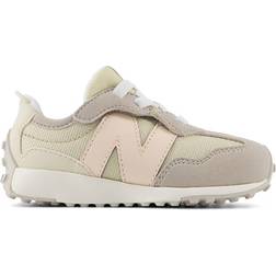 New Balance Toddler's 327 New- B Hook & Loop - Moonrock/Linen