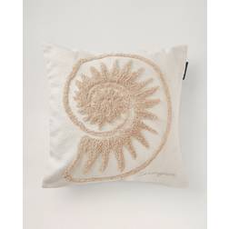 Lexington Seashell Cushion Cover White, Beige (50x50cm)