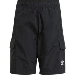 Adidas Junior Cargo Shorts - Black