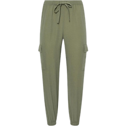 PixieGirl Utility Cargo Trousers - Khaki Green