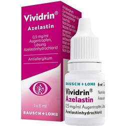 Vividrin Azelastin 0.5mg/ml 6ml Eye Drops